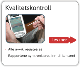pocketmanager kvalitetskontroll